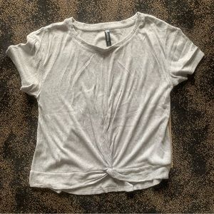 NWT grey sleepwear top // sz M
